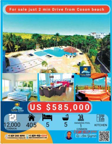 Sales Luxury Villa in Las Terrenas paradiseholiday